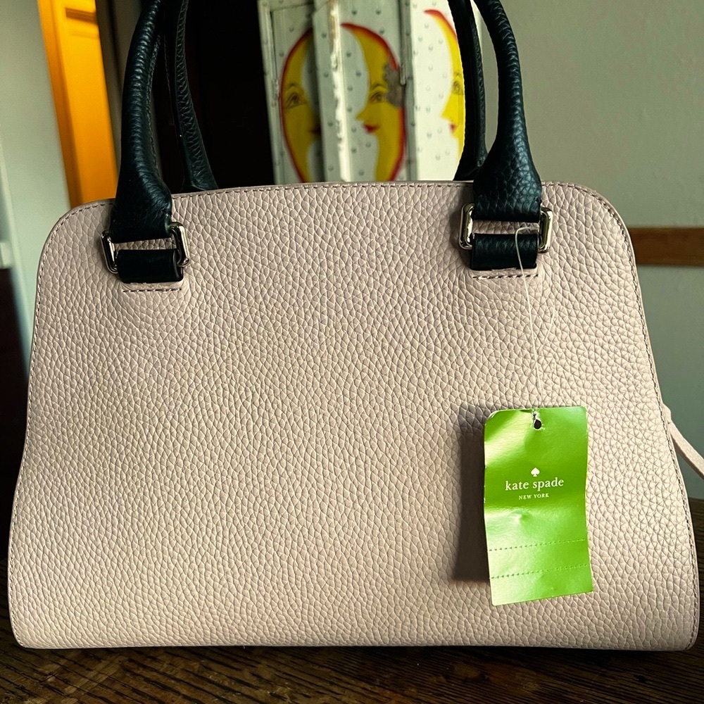 🌹 NWT ~ Authentic PEBBLED LEATHER.                                🌹 BLUSH PINK - Picture 2 of 11